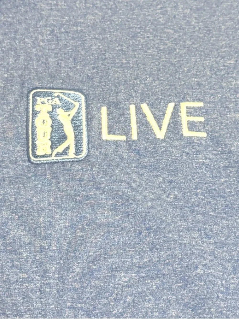 Rare 2020 Adidas PGA TOUR LIVE Golf Polo Men’s M Pale Baby Blue BNWOT